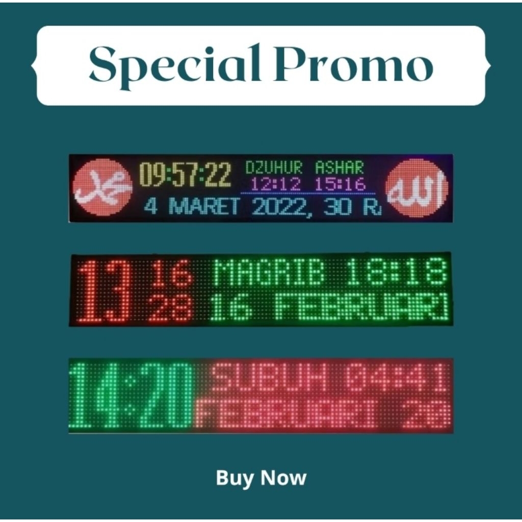 Jam Digital Masjid Android