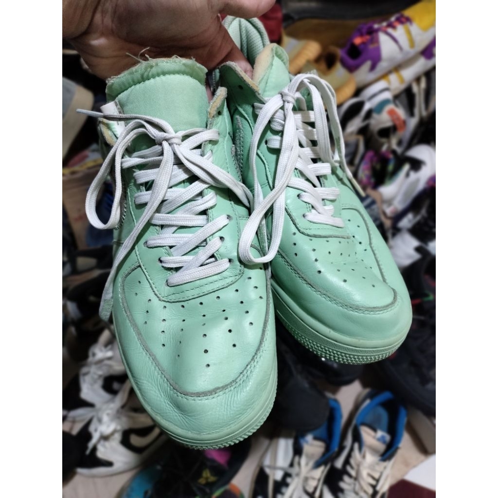 Nike AF 1 low x off white tosca, sz 43 lost tag