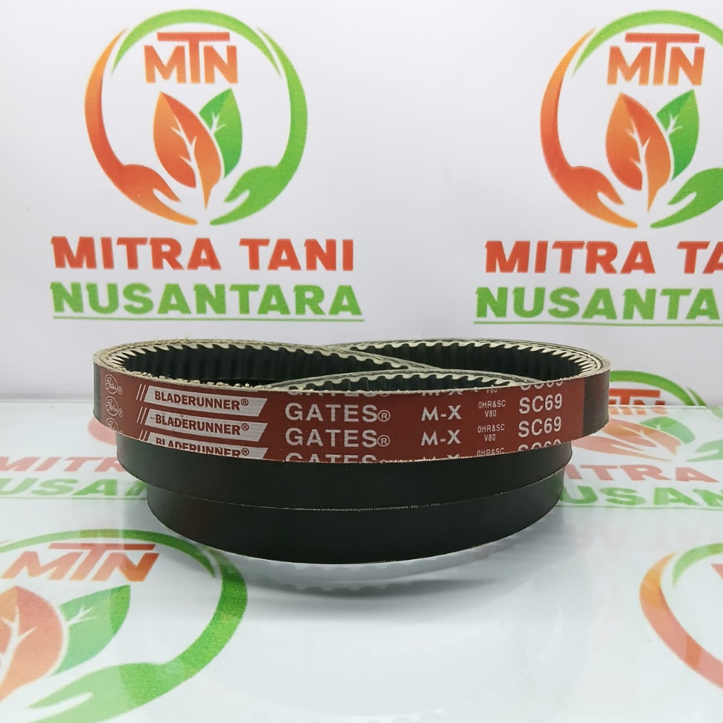 VBELT JALAN DC93 - SC69 GATES (11420) COMBINE HARVESTER | SPARE PART | KUBOTA | SPAREPART