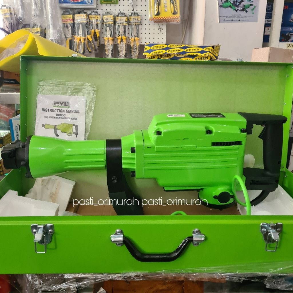 RYU JACK HAMMER Bor Bobok Aspal Besar RDH 50 RDH50 Tekiro Demolition