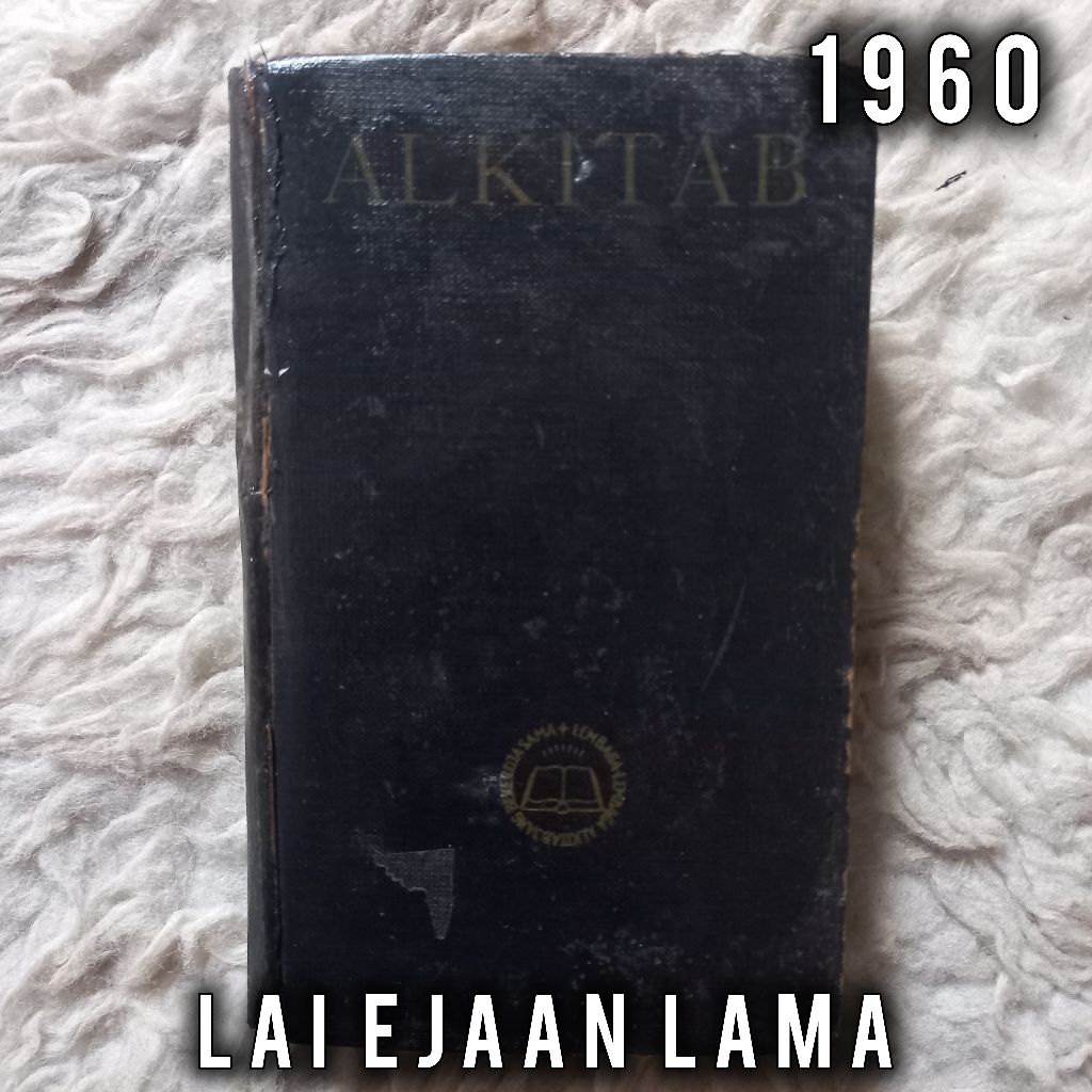 ALKITAB 1960 ejaan lama LAI bible protestan katolik wasiat yang lama perjanjian baharu