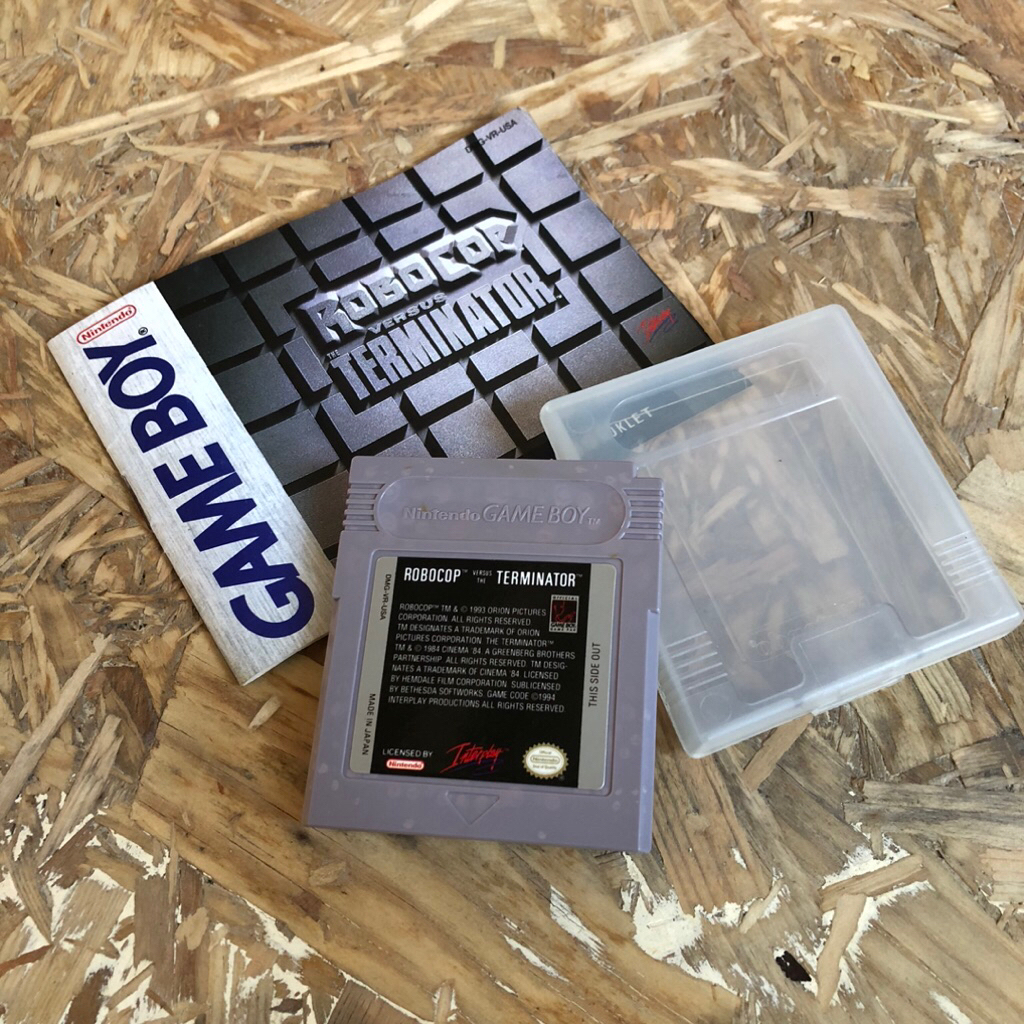 Kaset gameboy DMG Robocop V Terminator