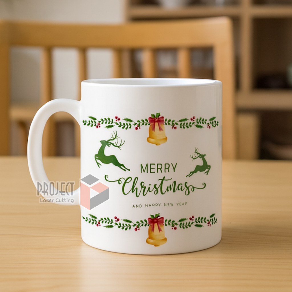 Mug Hari Natal / Mug Merry Chirstmas / Hadiah Natal / Mug Custom