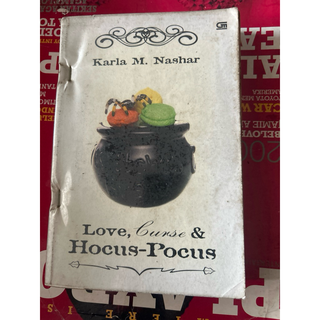 novel love, curse and hocus pocus - karla m nashar