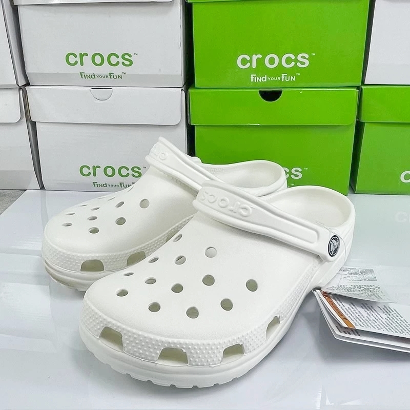 Sandal CROCS Unisex Classic EVA Clog Lembut Nyaman Anti Selip Ringan Bernapas Fleksibel Sepatu Luban