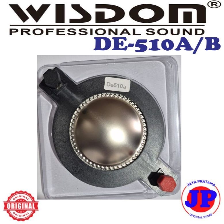 Wisdom DE510A Spull Tweeter Driver Original DE-510A Spool Tweter Wisdom De510 / De-510