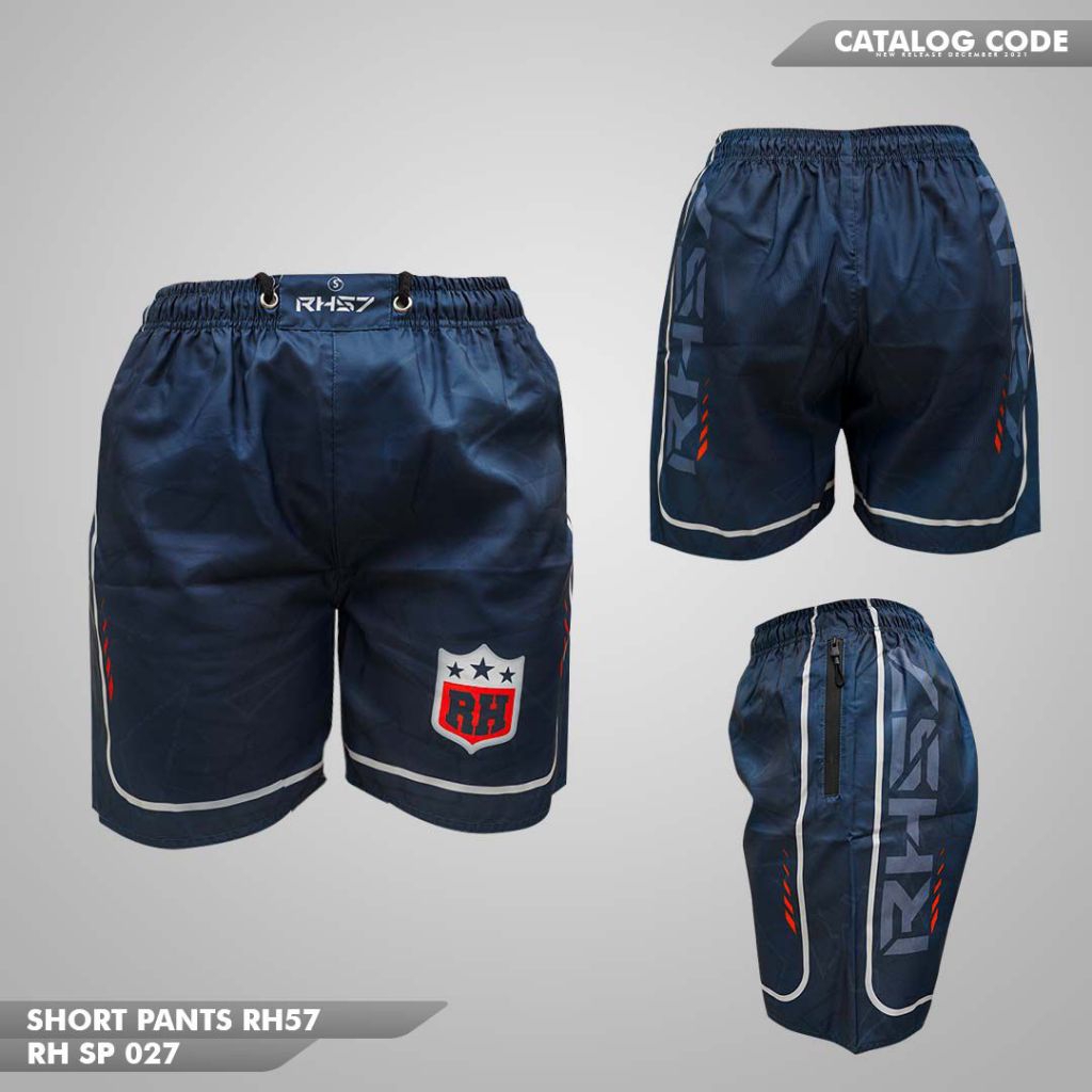 RH57 SHORT PANTS 027 || CELANA PRIA WANITA - PARASUT NAVY