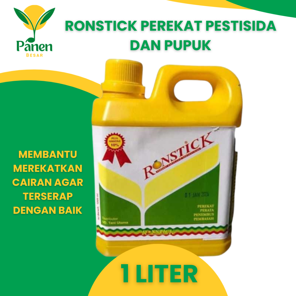 Ronstick 1 Liter Perekat Pestisida dan Pupuk