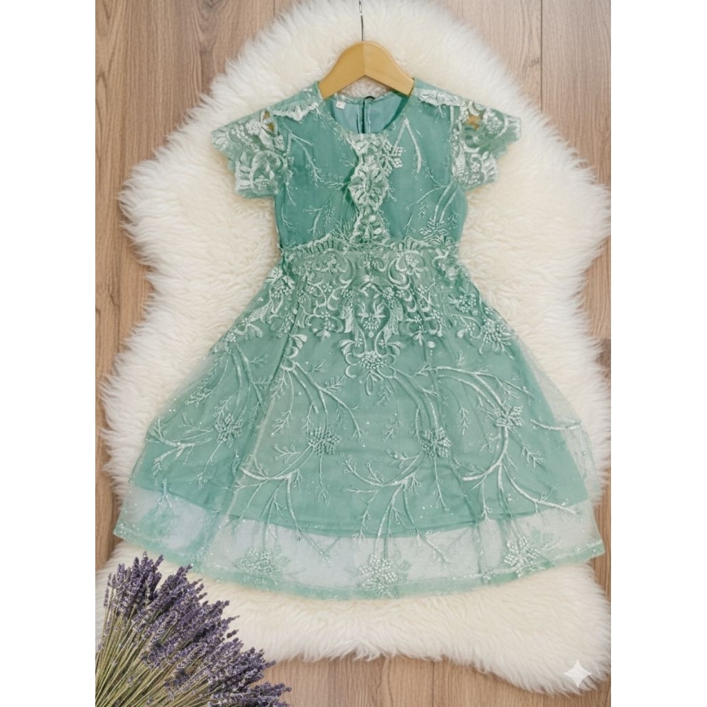 gaun anak, gaun sambung. baju anak 2 tahun, baju anak perempuan, obral baju anak, baju ulang tahun, 