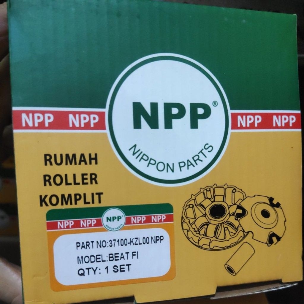 RUMAH ROLLER KOMPLIT NPP BEAT Fi KZL