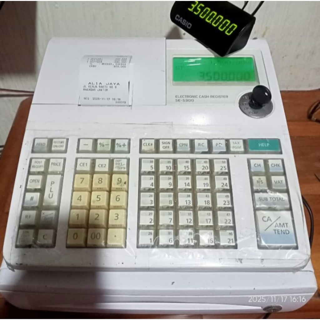 Mesin Kasir Casio S300