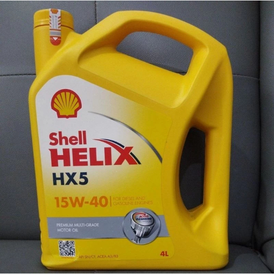 OLI SHELL HELIX hx5 4Liter 15w-40