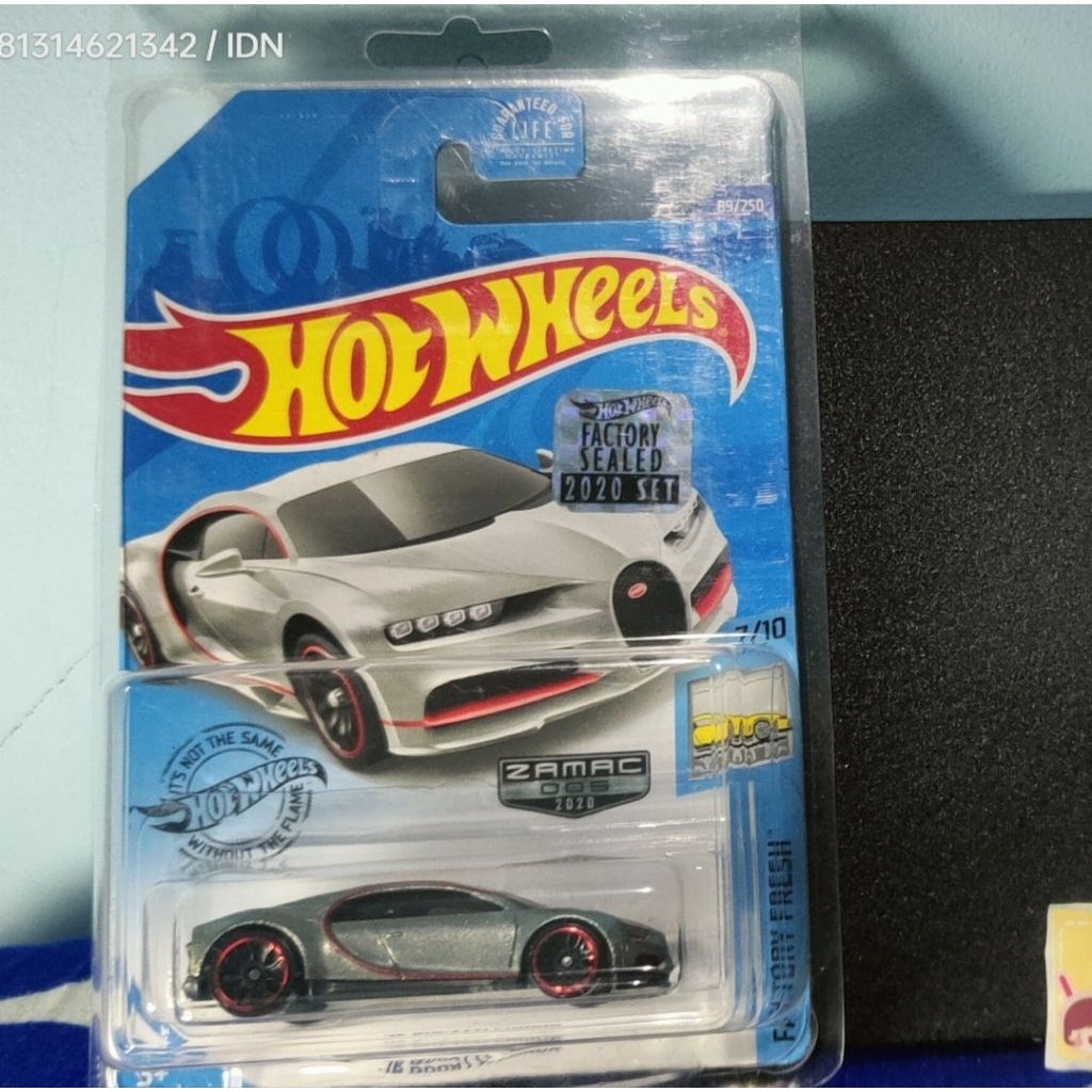 Hotwheels Zamac Factory Sealed Bugatti Chiron Rare
