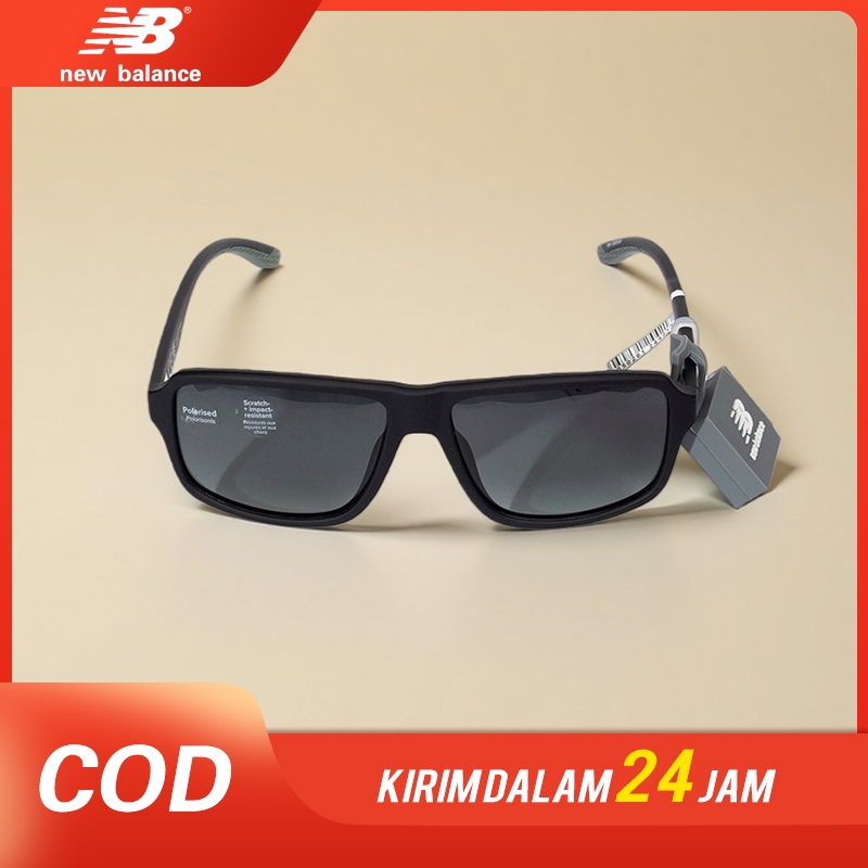 New Balance Kacamata Olahraga Polarized UV400 Pria Wanita Anti Silau HD Mengemudi/Bersepeda 870-080
