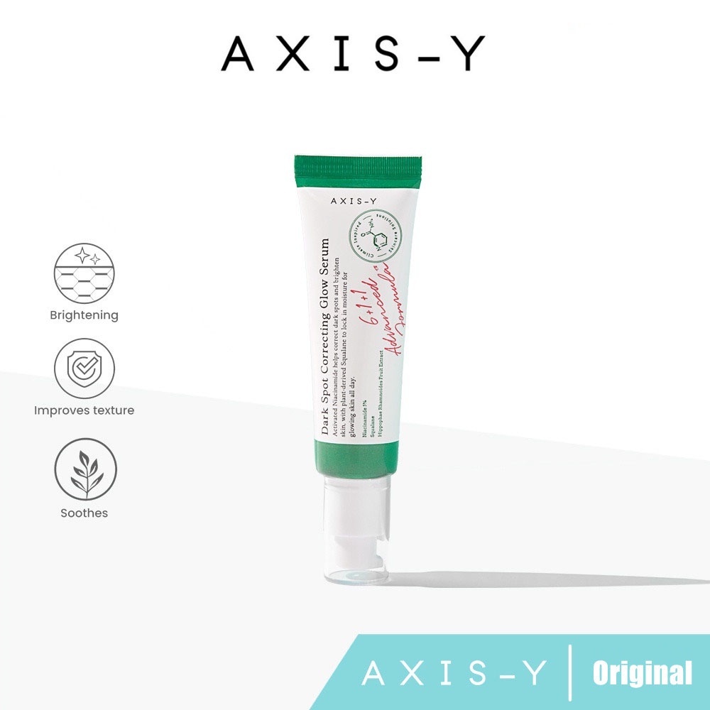 EXP26.3.30 AXIS Y Mugwort Pore Clarifying Wash Off Pack 100GR/AXIS-Y Dark Spot Correcting Glow Serum