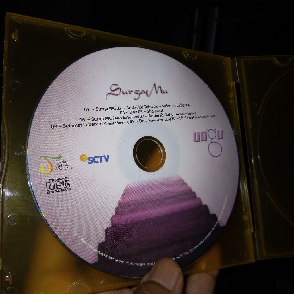 Cd Ungu Surgamu no cover