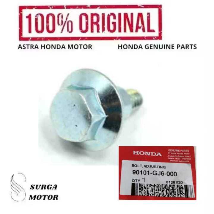 Baut Setelan lampu depan Bolt Adjusting Motor Honda BeAT POP eSP Verza 150 K18 Supra X 125 FI K41 Bl