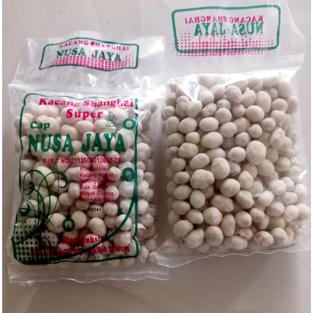Kacang Shanghai Super Cap Nusa Jaya Kemasan 200 Gram