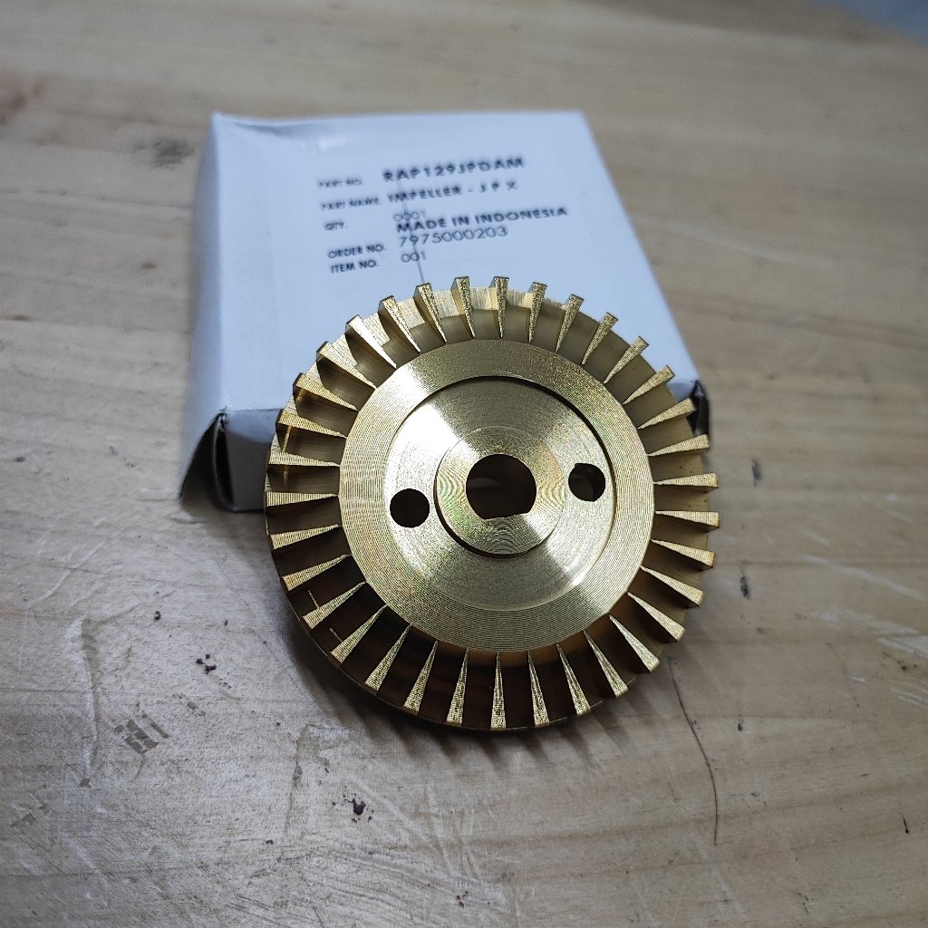 Impeller Panasonic GP 129 JPX ASLI gp129jpx gp 129jpx kuningan