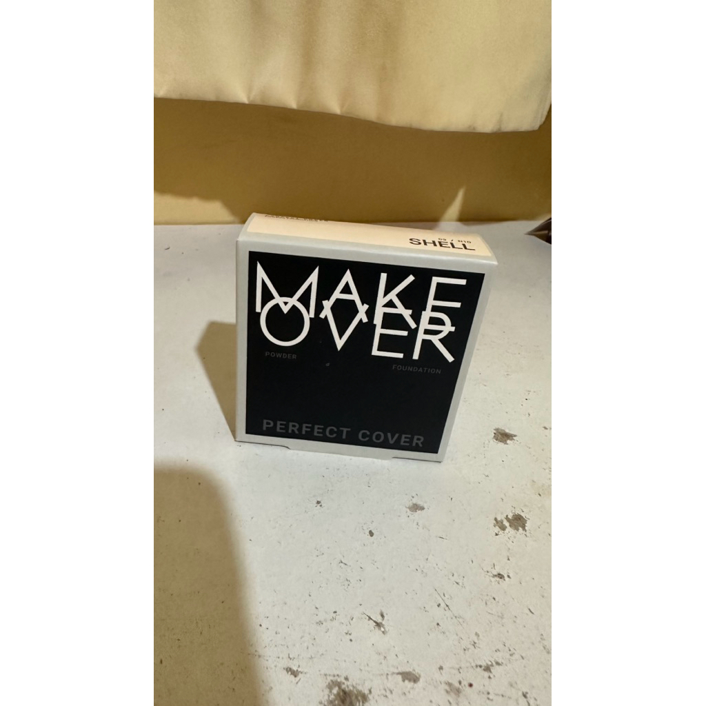 (PRELOVED) MAKEOVER Perfect Cover Powder Foundation Shade N10 Shell (NEW)
