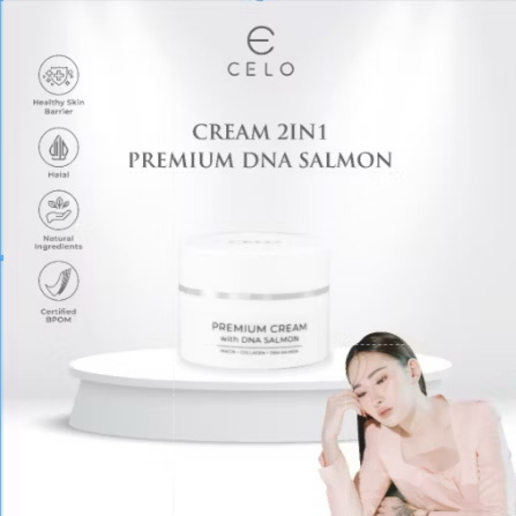 CELO CREAM 2 IN 1 PREMIUM DNA SALMON BPOM