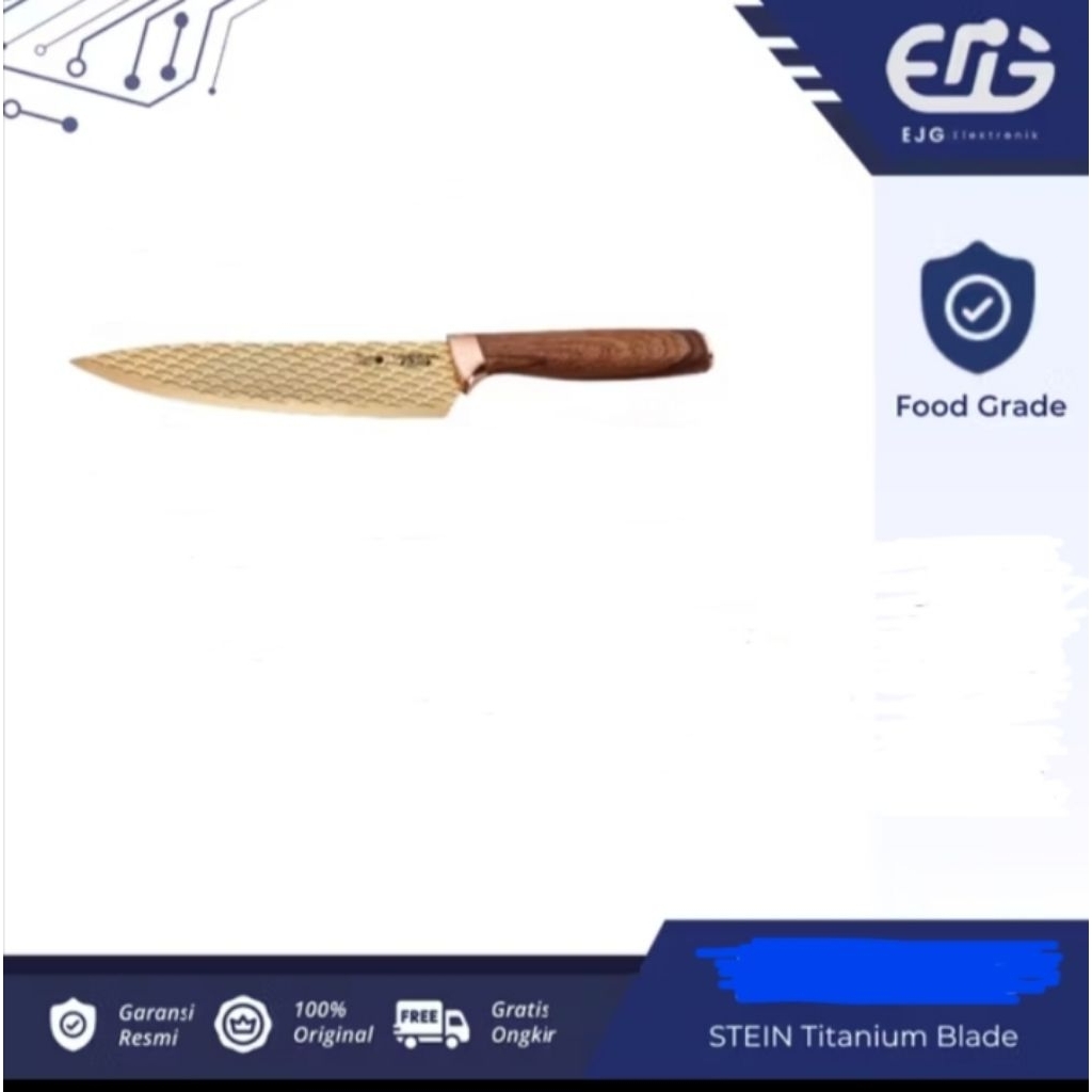 Pisau Steincookware titanium blade