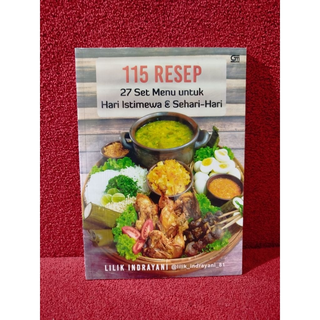 ORI segel 115 resep 27 set menu untuk hari istimewa sehari hari hits Lilik Indrayani