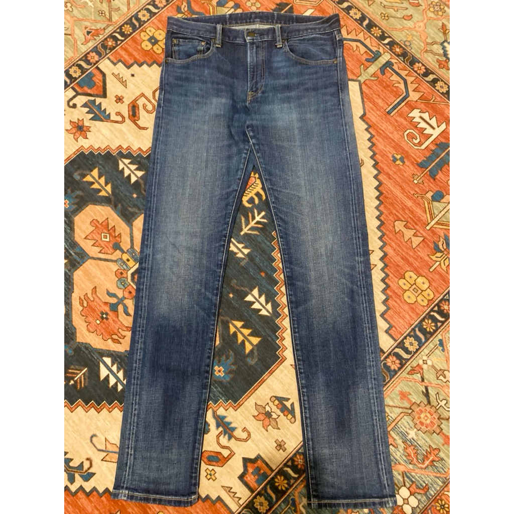 Uniqlo Jeans Selvedge Blue Wash ( 31 )