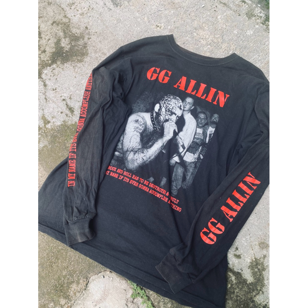 Long Sleeve GG ALLIN