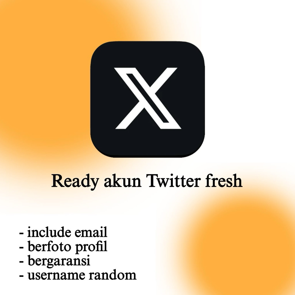 akun x fresh indonesia - akun twitter baru polosan kosongan fresh bergaransi