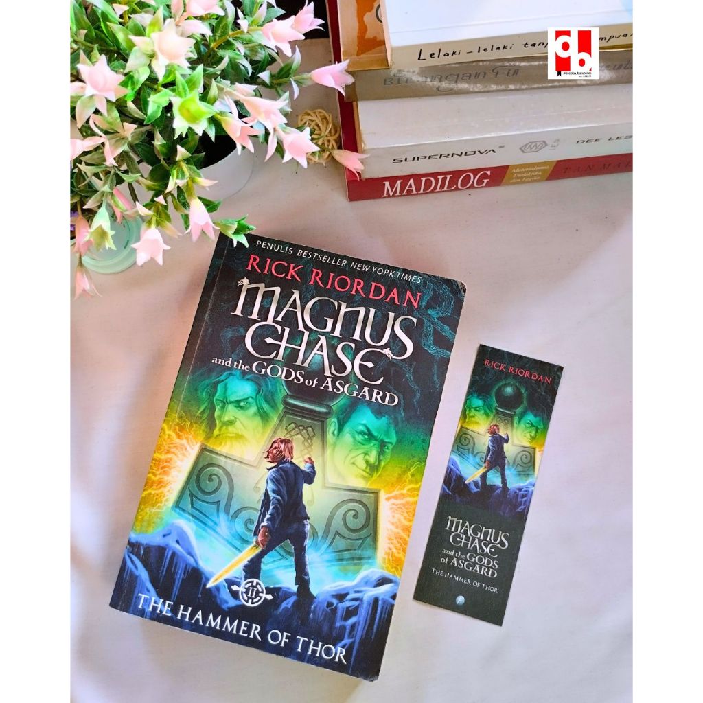 Magnus Chase and the Gods of Asgard #2 The Hammer of Thor Rick Riordan bekas original