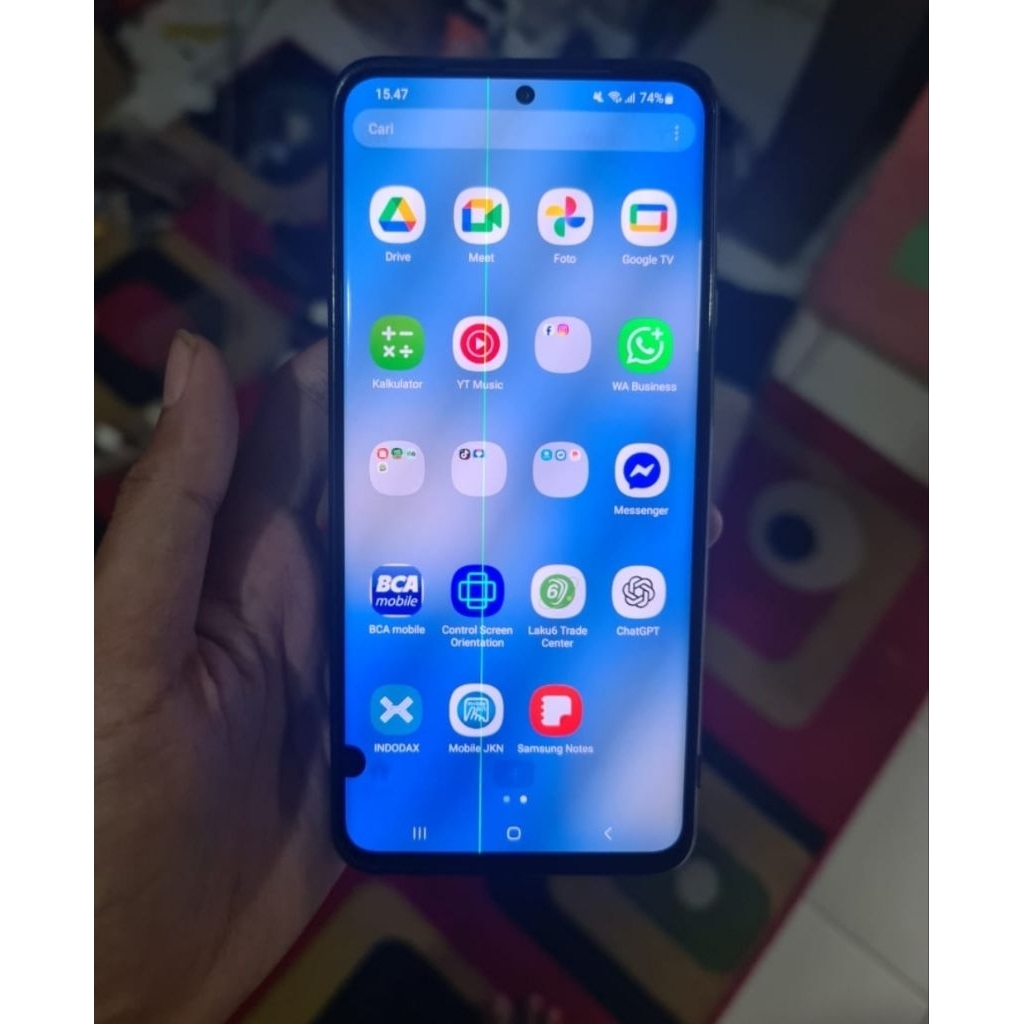 lcd samsung s20 ultra mulus minus