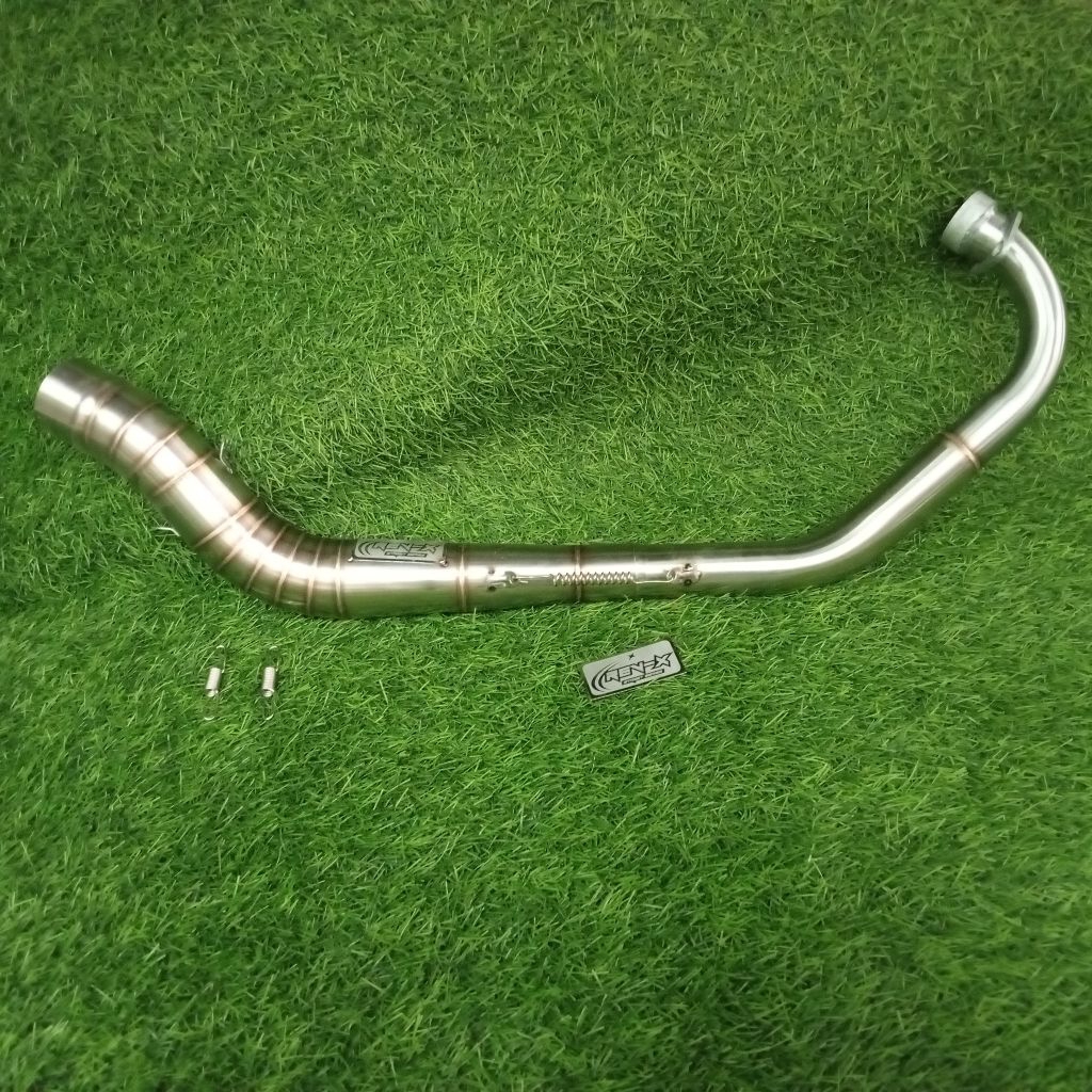 REV-X Leher Knalpot Mx King Mx New Mx Old Model Malaysia Pipa Stainless
