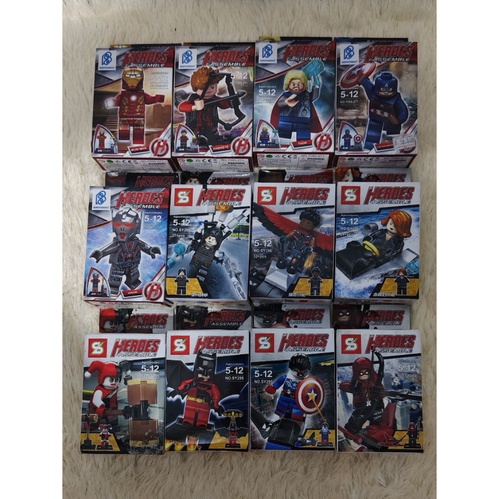 Lego Heroes Assemble 7099-271 & SY295-SY296