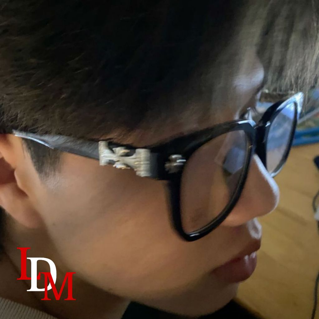 KACAMATA PHOTOCHROMIC | CHROME HEARTS | ANTI RADIASI- BLUECRHOMIC | SILVER | GOLD