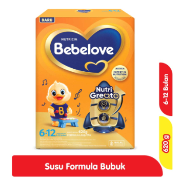 Bebelove Susu Formula Bayi Bubuk 6-12 Bulan 620 g