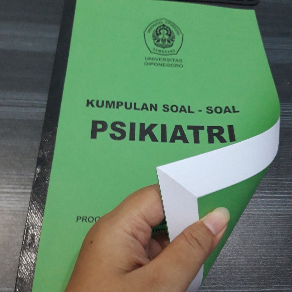 Buku Soal PPDS Psikiatri Undip