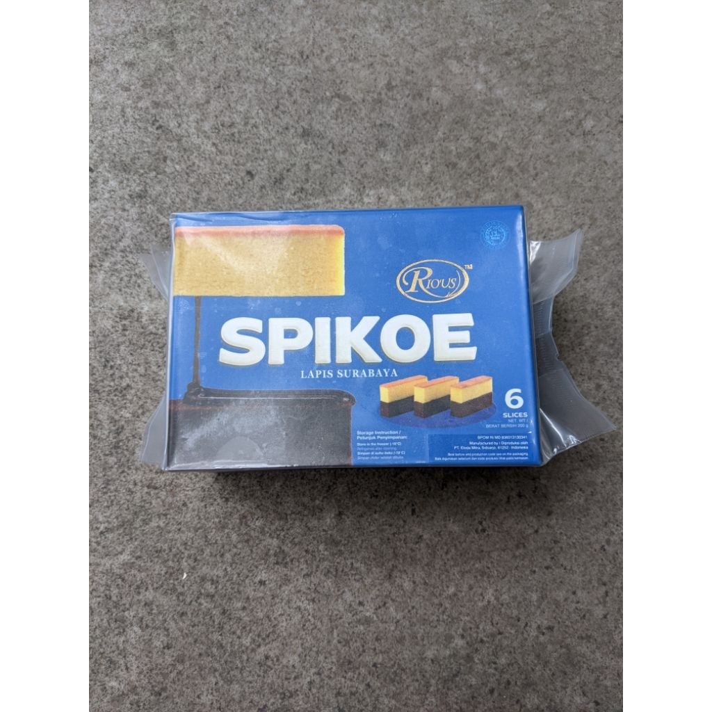 Rious Spikoe Lapis Surabaya 200gr