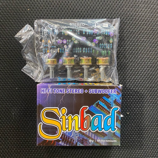 TONE CONTROL STEREO + SUBWOOFER SINBAD TONE STEREO
