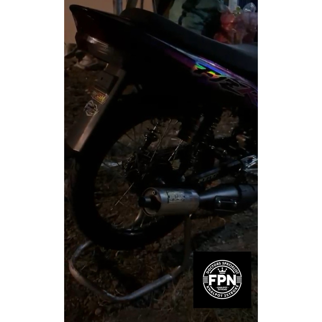 Knalpot Fizr AG style Underbone FPN KNALPOT 2STROKE