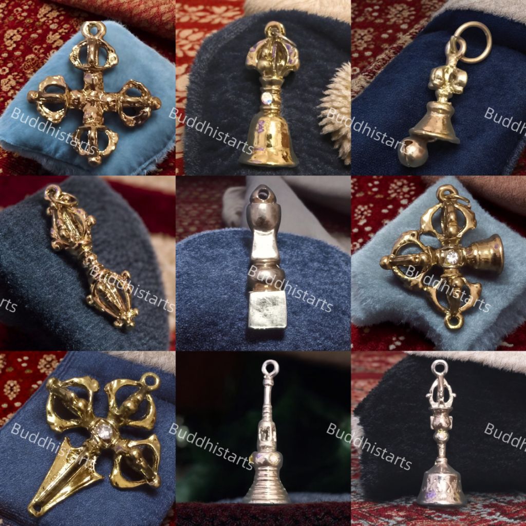 liontin Charm Tibet Vajra