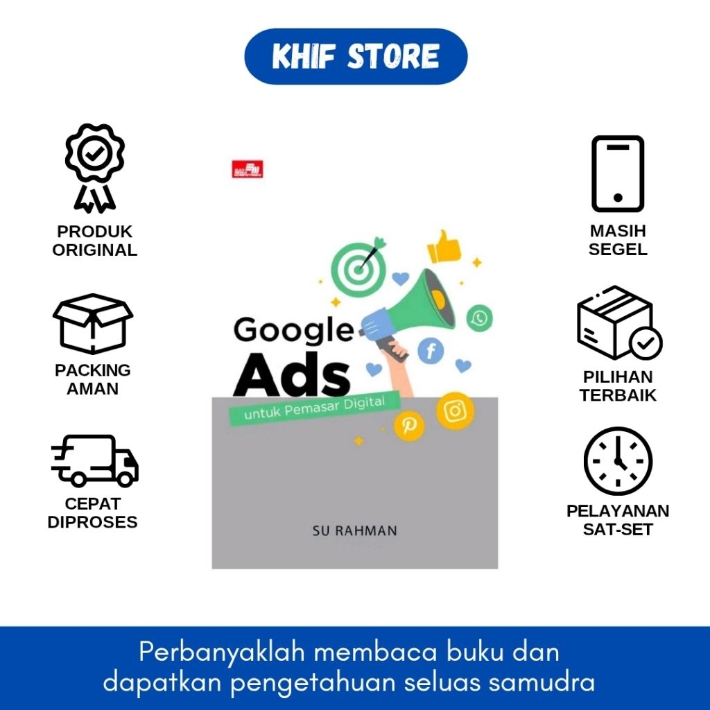 Buku Google Ads untuk Pemasar Digital by Su Rahman