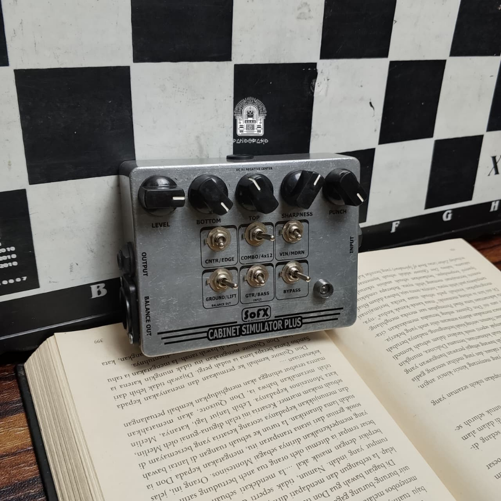 SofX Cabsim Plus Stomp Pedal