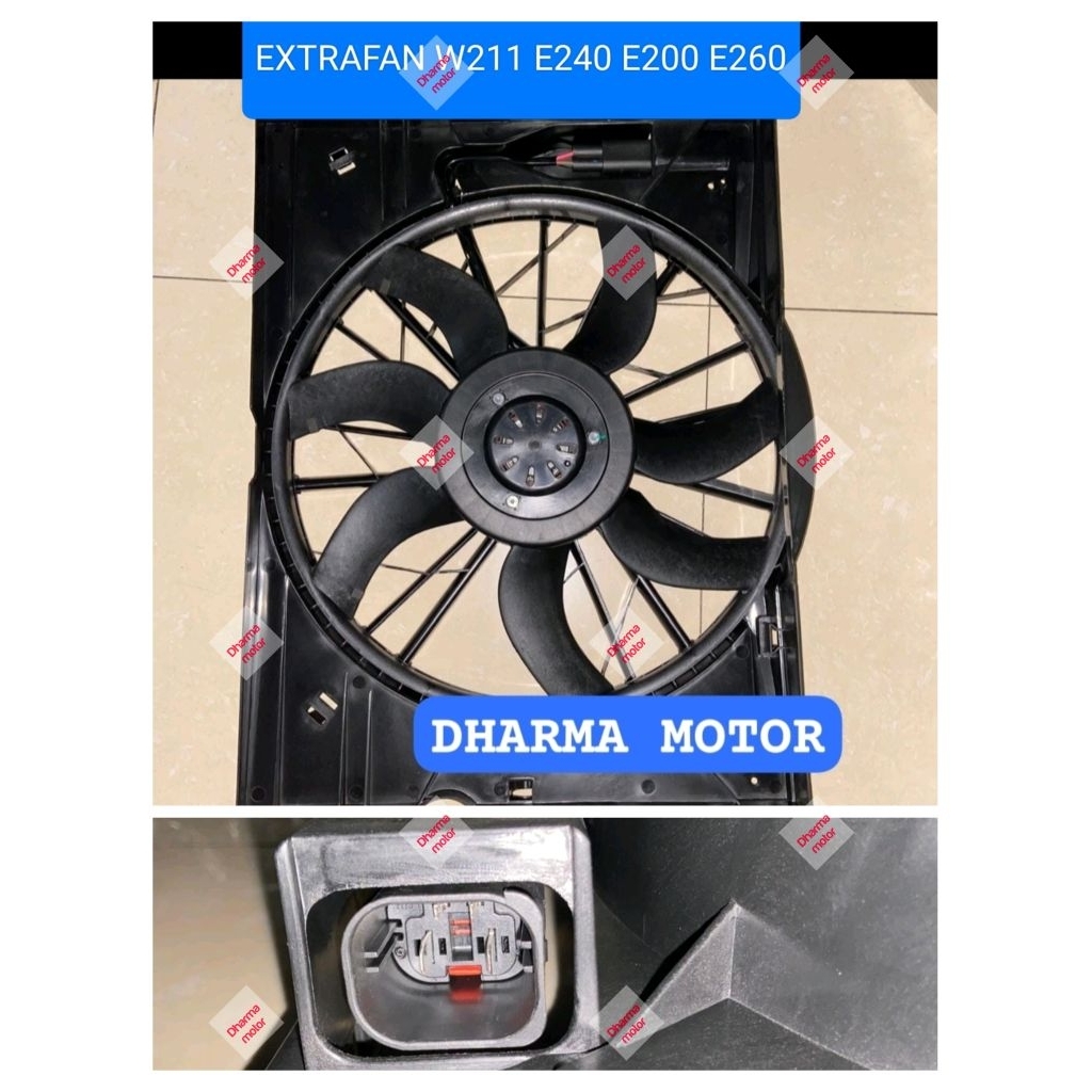 extrafan w211 e240 e200 e260 mercedes benz ekstrafan mercy