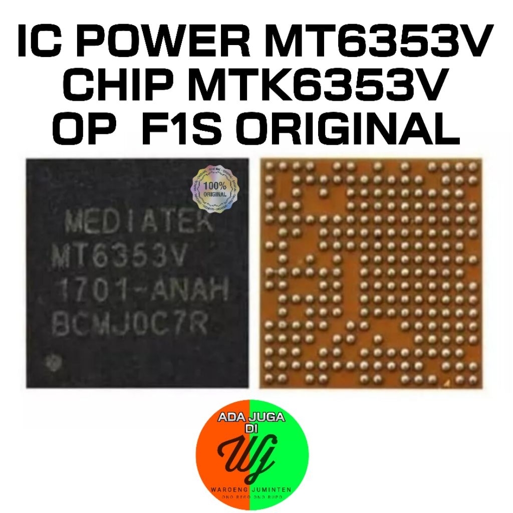 CHIP IC POWER MT6353V / MTK6353V / OPPO F1S ORIGINAL