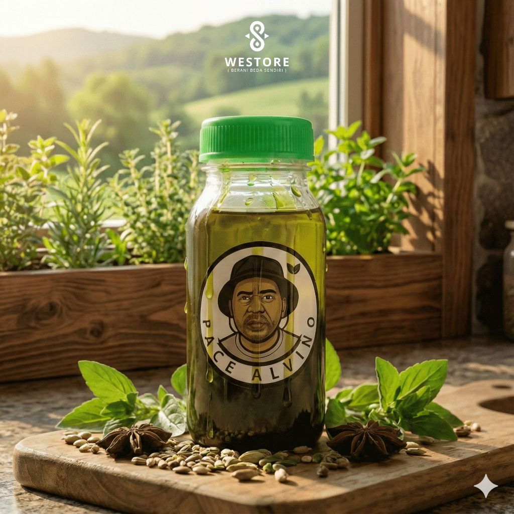 Minyak Urut Papua / Minyak Alvino Original / Minyak Daun Bungkus Tiga Jari (Free Kain Kasa)