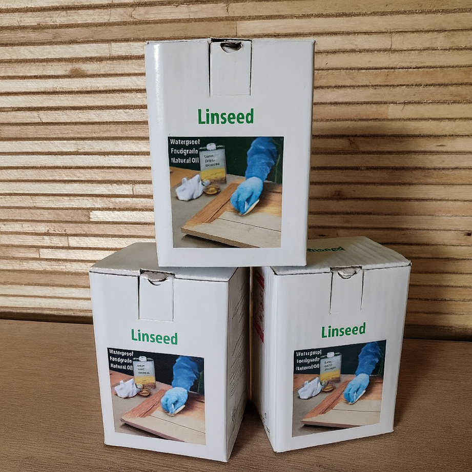Cat Vernish Kayu Linseed Oil - Clear Gloss