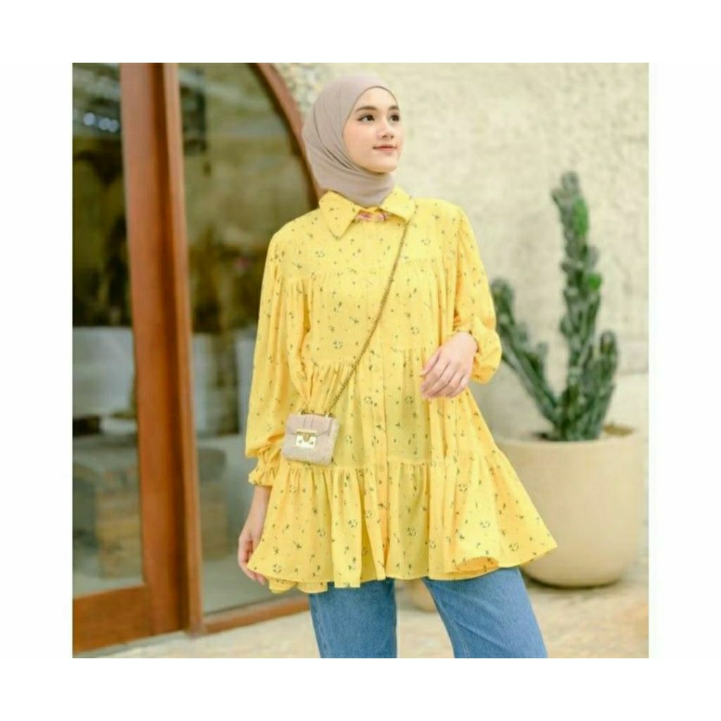 preloved azkia zuri/soft pink/Preloved Haidee Orlin/Preloved Gamis/Preloved Dress/Preloved Midi dres