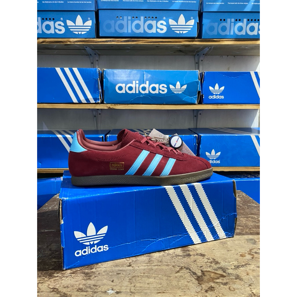 Adidas Trimm Star Maroon