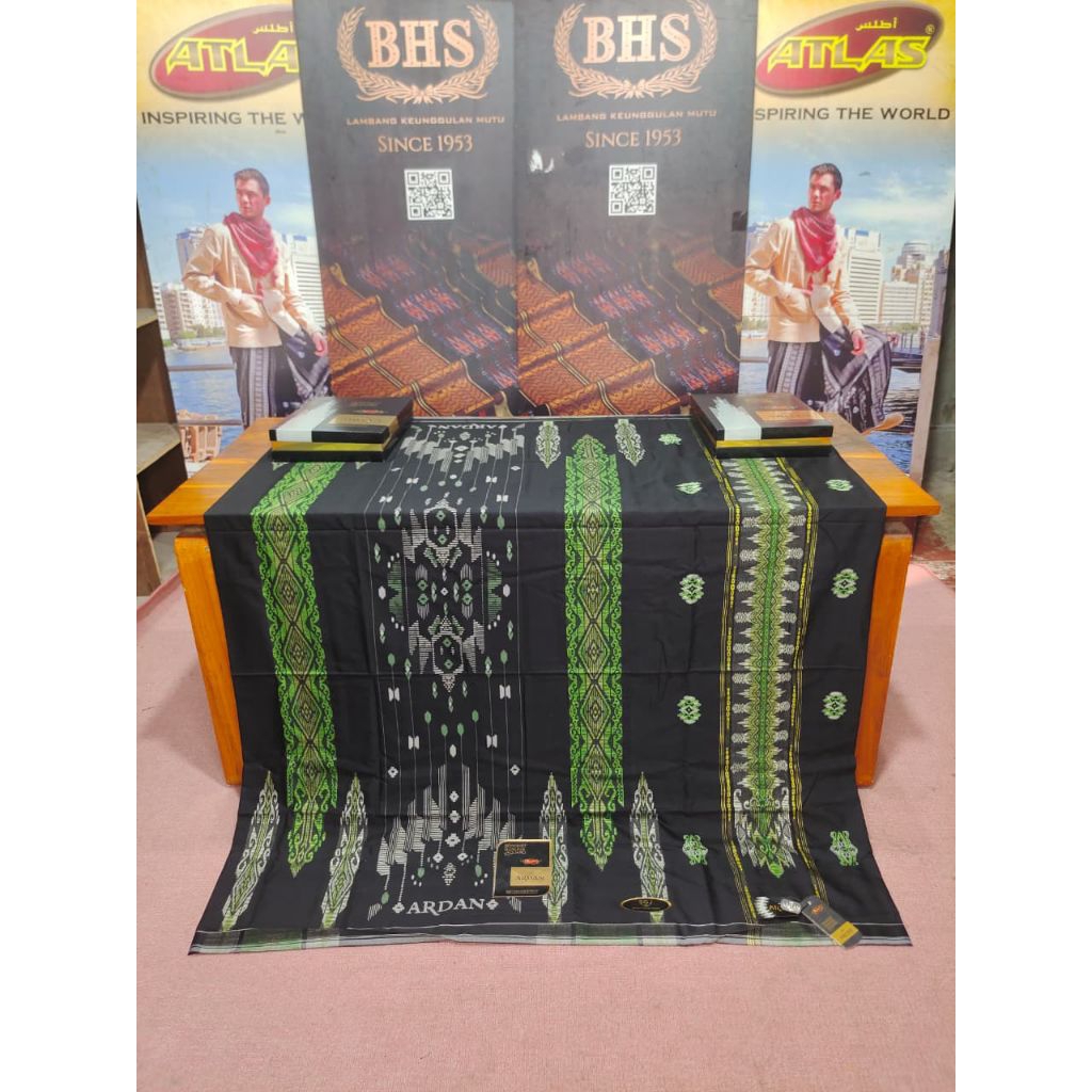 ARDAN SGJ GOLD HITAM HIJAU SARUNG ARDAN PRIA DEWASA